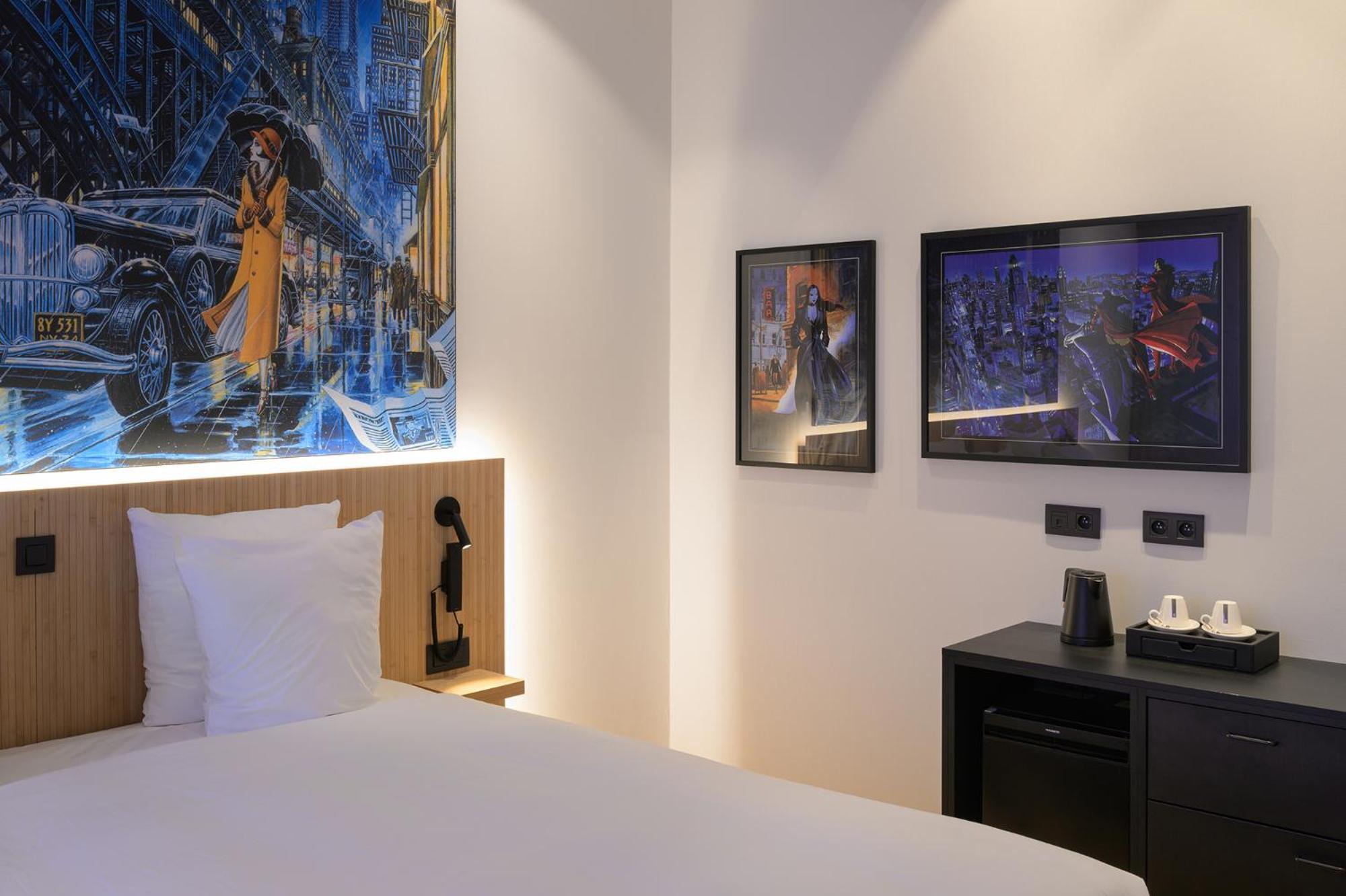 Comic Art Hotel Gante Exterior foto